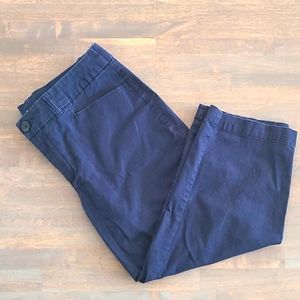 Navy Blue Capris
